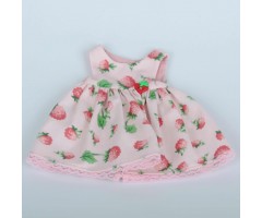 PR0154 Платье с клубничкой