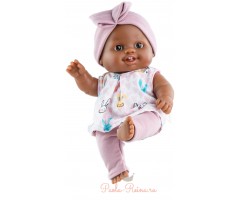 PR32022510 Кукла Пупс Сара мулат. 22 см