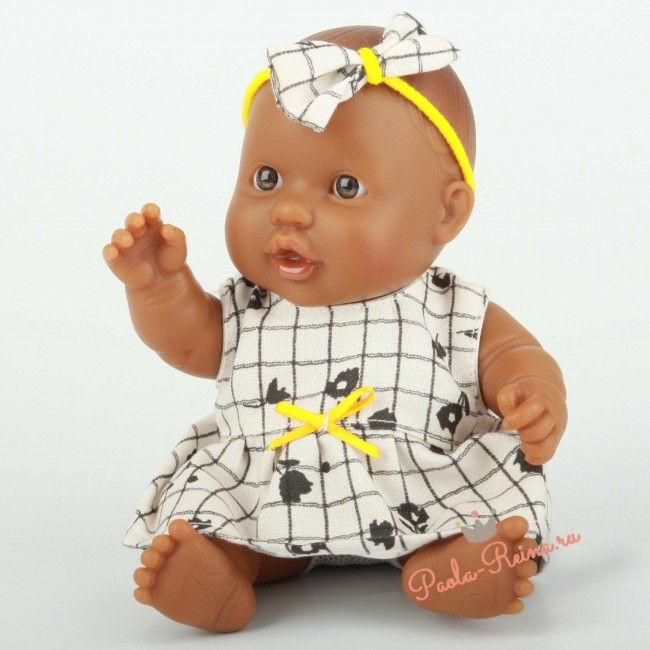 «Кукла пупс Грета мулат 22 см»