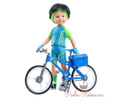 PR4659 Кукла Кармело велосипедист