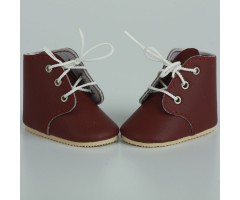 PR64061 Ботиночки бордовые