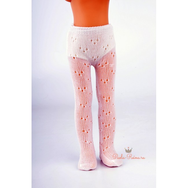 «Колготки белые, ажурные»